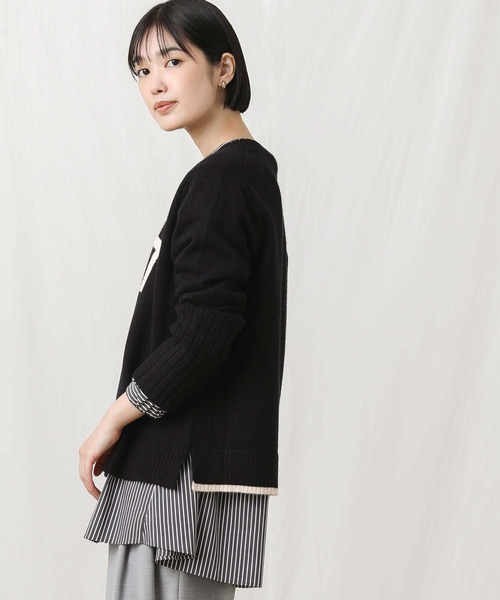 【新品未使用タグあり】Gready Brilliant LU麻ヘリンボンベスト サロペット レディース ロング ボトムス ストライプ柄 送料無料