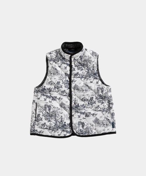 LAVENHAM MICKFIELD ベスト ウィメンズ　ジャガード LAVENHAM ベスト ジレ JACQUARD A LINE MICKFIELD WOMENS