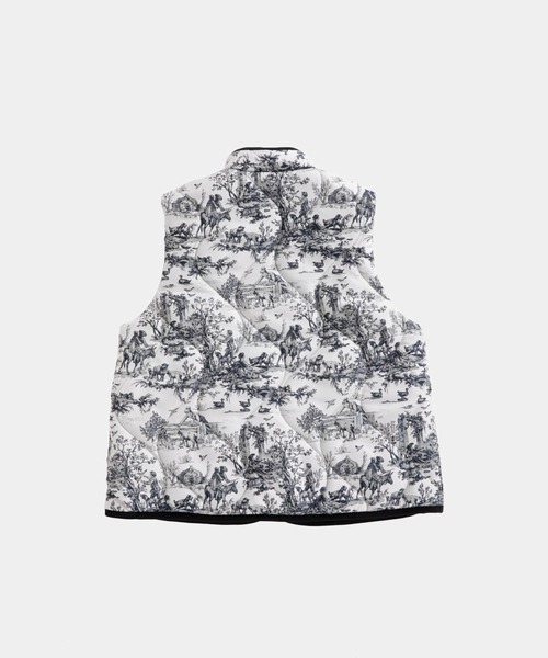LAVENHAM ベスト ジレ JACQUARD A LINE MICKFIELD WOMENS