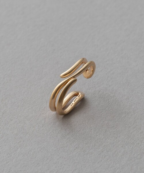 ゆ*✾様 美品 ete エテ K10 リング イヤーカフ ete bijoux（エテ ビジュー） イヤーカフ K10YG レイヤード ライナー