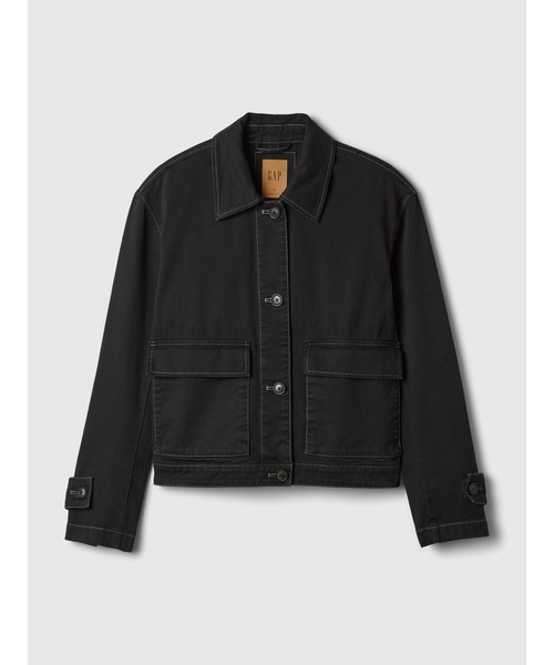 GAP ギャップ デニムジャケット Gジャン ボアファー レディースL Gap公式オンラインストア | ウォッシュウェル アイコン デニム