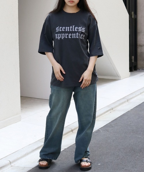 【URKOOL】BLEACHED DISTRESSED Tシャツ 3色 URKOOL】BLEACHED DISTRESSED Tシャツ 3色