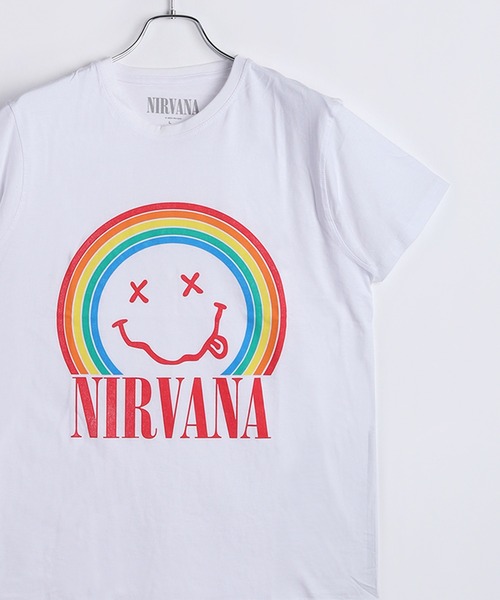 ROCK OFF tシャツ ROCKOFFプリントTシャツ（ニルヴァーナ） メンズ