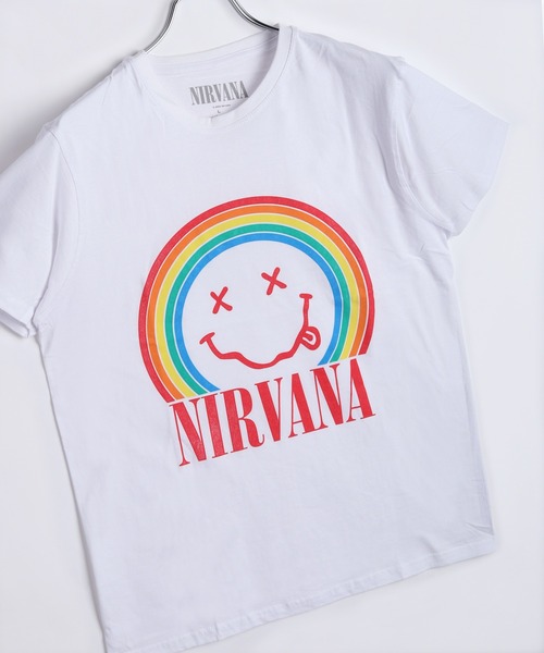 ROCK OFF tシャツ ROCKOFFプリントTシャツ（ニルヴァーナ） メンズ