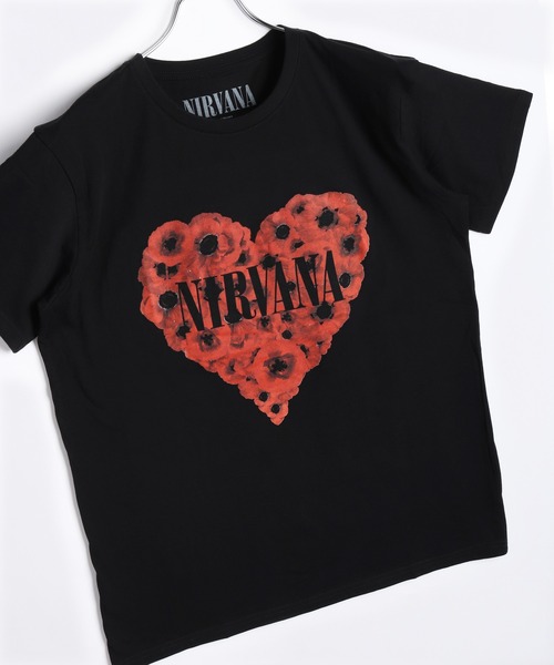 ROCK OFF tシャツ ROCKOFFプリントTシャツ（ニルヴァーナ） メンズ