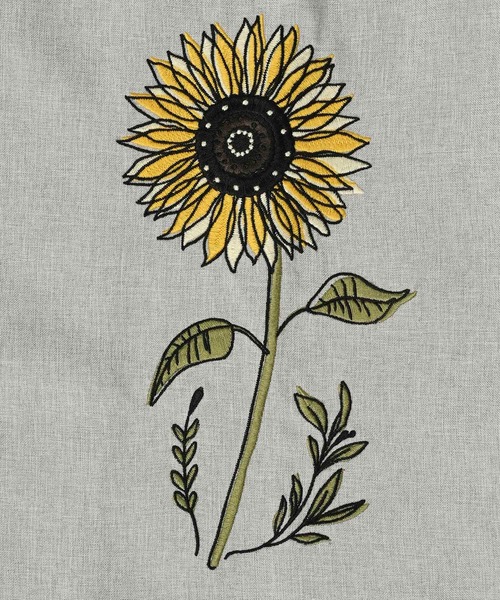 ストリート 刺繍シャツ ルーズシルエットお洒落 春夏 ゆったり ATELANE シャツ ATELANE/ルーズシルエット トロピカル 刺繍S/S