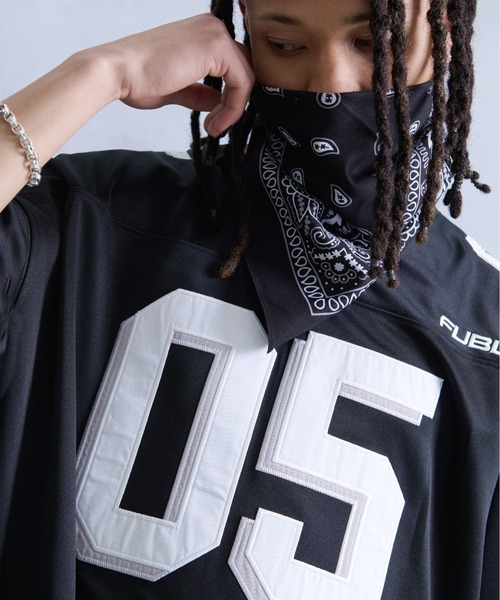 FUBU（フブ） tシャツ ブランド ロゴ ナンバー ワッペン 刺繍 アメカジ