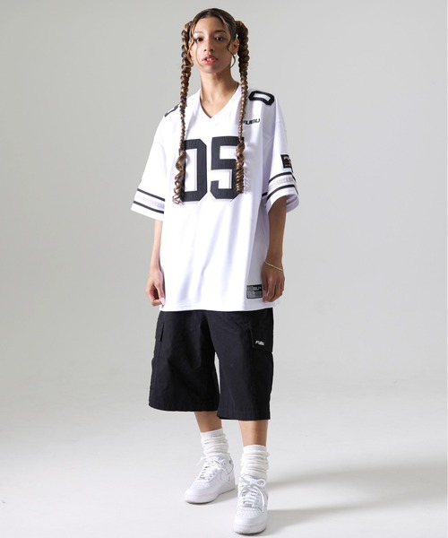 FUBU（フブ） tシャツ ブランド ロゴ ナンバー ワッペン 刺繍 アメカジ