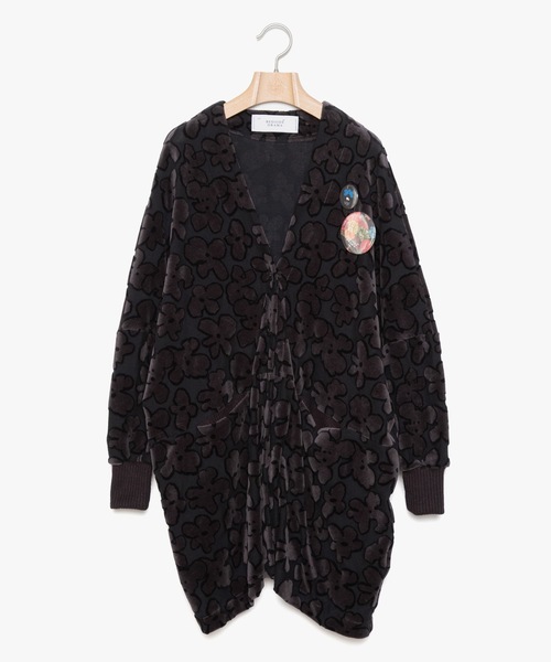 カーディガン Flowers JQ Cardigan レディース メンズ bedsidedrama カーディガン Flowers JQ Cardigan レディース