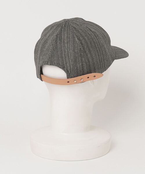 ナインテーラー　キャップ Nine Tailor × kuros'別注品】コットンリネンキャップ 黒 日本製