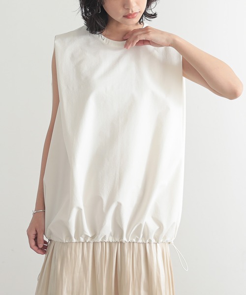for/c ブラウス シャツ 「新色追加」ドライバルーンノースリーブ