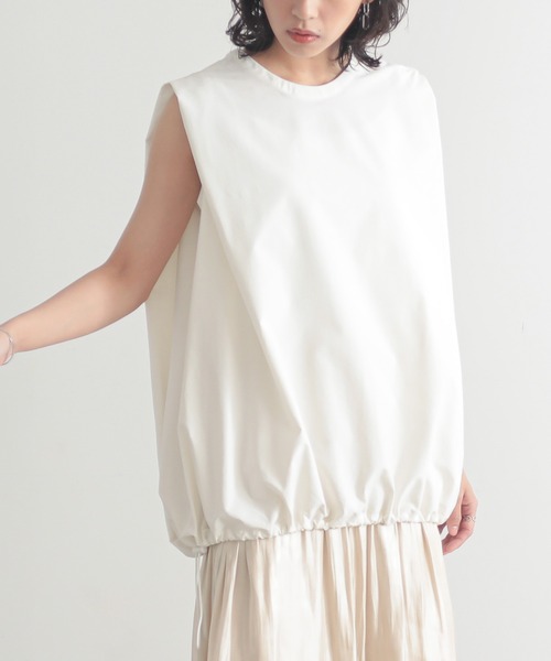 for/c ブラウス シャツ 「新色追加」ドライバルーンノースリーブ