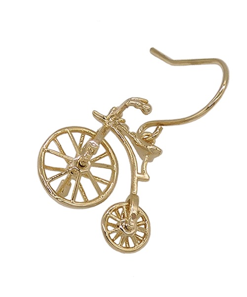 ピアス gargle ガーグル：ミニチュアシリーズ レトロ自転車 ピアス  