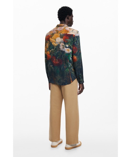 DESIGUAL - Desigual タグ付き新品 ブラック 刺繍 長袖シャツ シャツロングスリーブ 楽天市場】Desigual デシグアル メンズ 長袖シャツの通販