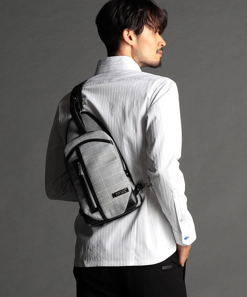 ニコルクラブフォーメン　メンズボディバッグ NICOLE CLUB FOR MEN ウエストポーチ ビジカジボディバッグ