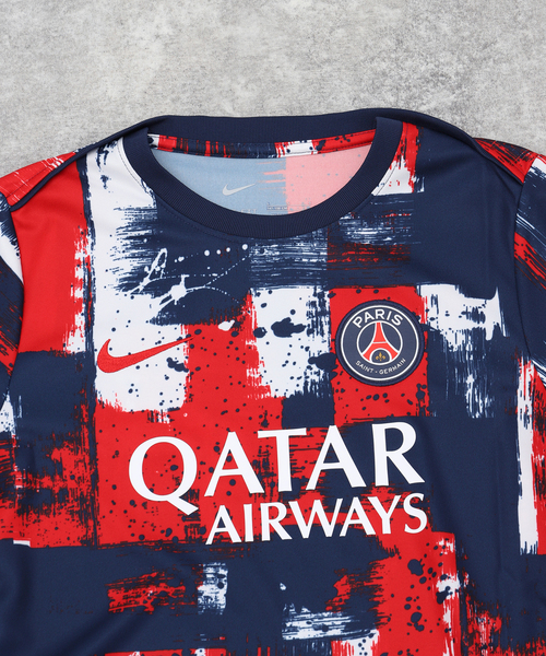 PSG 15/16  kit NIKE ゲームシャツ Paris Saint-Germain 15-16 Pre-Match and Training Shirts