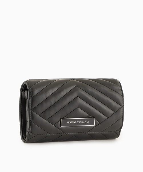 【値下げ】アルマーニエクスチェンジ　長財布　新品箱付き ARMANI EXCHANGE 財布 「A|X アルマーニ エクスチェンジ」BOX