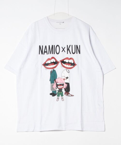 RE730 tシャツ なみおくんが3人プリント半袖Tシャツ メンズ : ZOZOTOWN