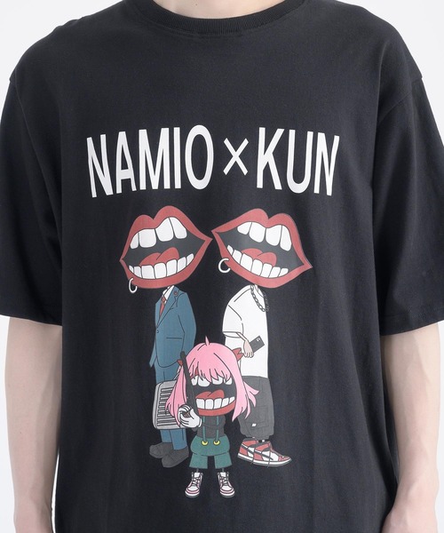 RE730 tシャツ なみおくんが3人プリント半袖Tシャツ メンズ : ZOZOTOWN