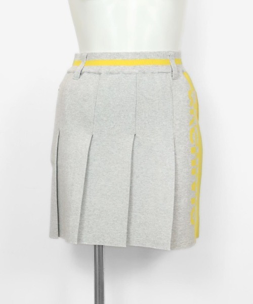 archivio（アルチビオ） スカート 「LADIES」配色ニットプリーツ