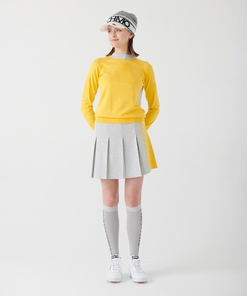 archivio（アルチビオ） スカート 「LADIES」配色ニットプリーツ