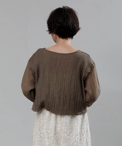 tシャツ 30/1バルーンプルオーバー レディース NOLLEY'S tシャツ バルーンスリーブプルオーバーカットソー