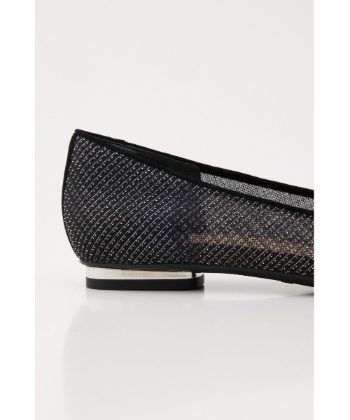 STACCATO ブラック リボン フラットシューズ STACCATO パンプス ミラーリボンフラット : ZOZOTOWN Yahoo!店