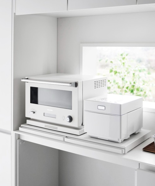 tower tower（タワー）キッチン家電下スライドテーブル W80 : ZOZOTOWN