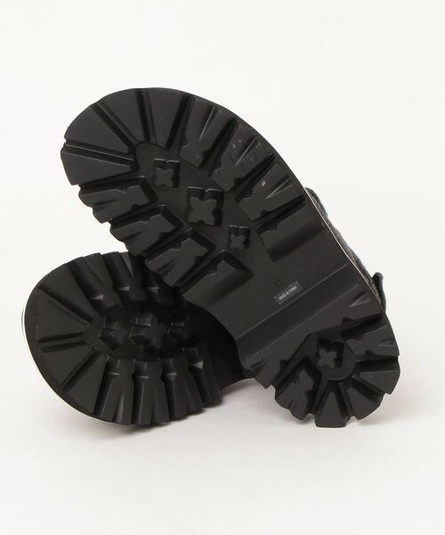 ENFOLDブラック パデットサンダル 37 ENFOLD 「ENFOLD」 フラットサンダル 37 ブラック レディース