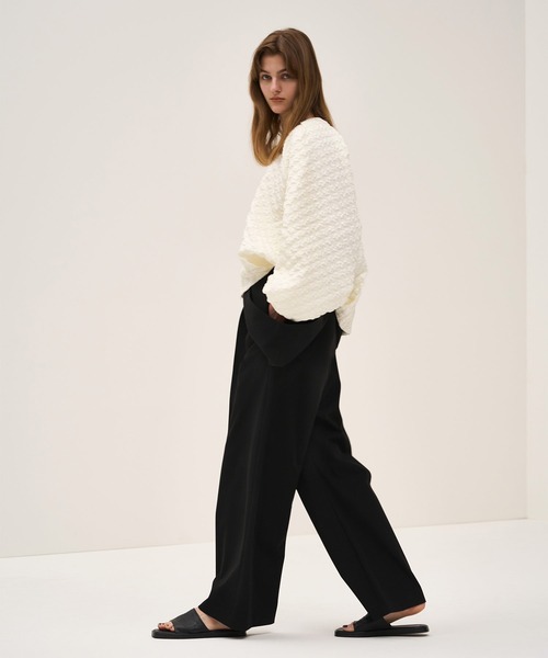 AKTE（アクテ） ブルゾン アウター ジャガードブルゾン レディース