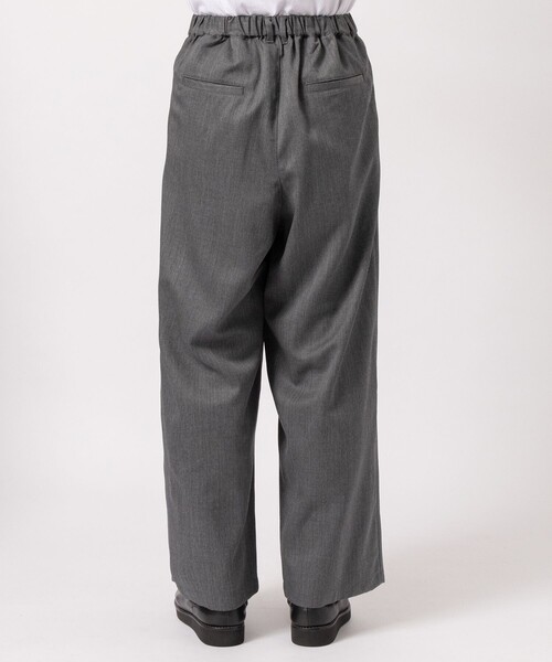 JUHA スラックス 「JUHA/ユハ」2TUCK WIDE EASY PANTS メンズ JUHA スラックス 「JUHA/ユハ」2TUCK WIDE EASY PANTS メンズ