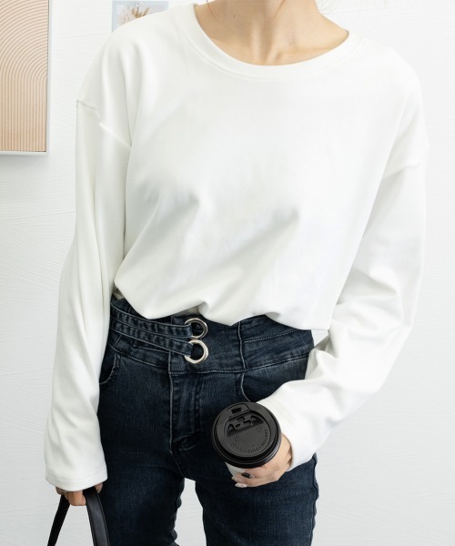 miniministore tシャツ レディースロングtシャツ重ね着