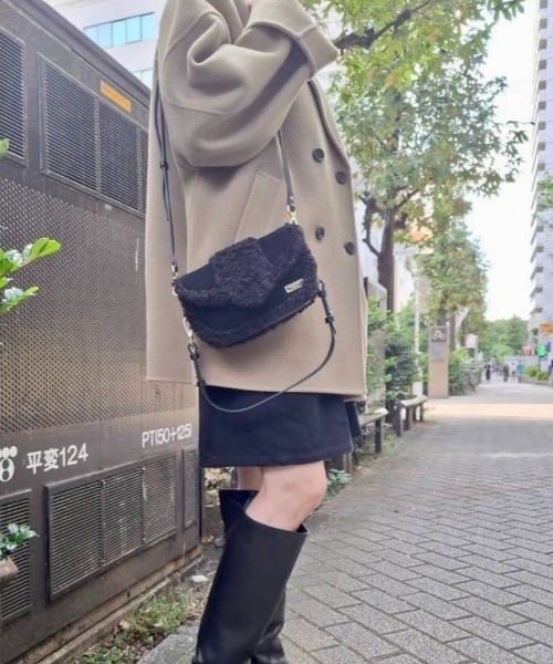 Scrap Book ショルダーバッグ バッグ 「MY BEST BAG」コンビショルダー 