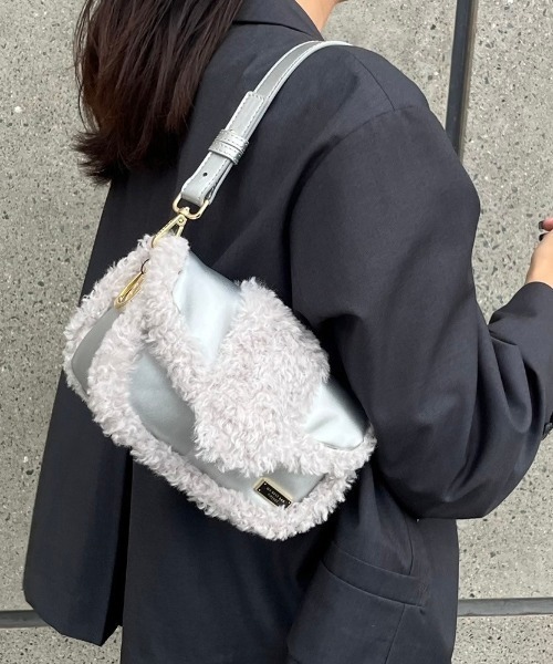 Scrap Book ショルダーバッグ バッグ 「MY BEST BAG」コンビショルダー 