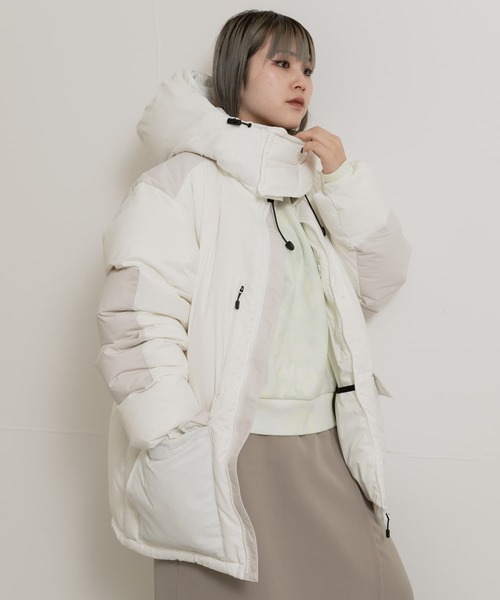 ダウンコート ダウンジャケット KWD　BOX DOWN JACKET レディースの画像
