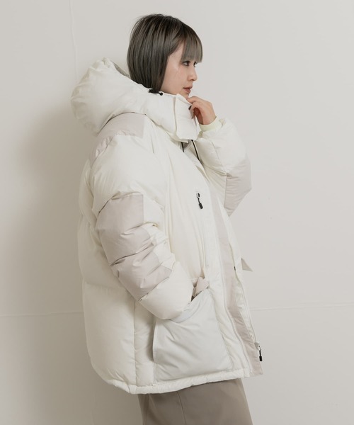 ダウンコート ダウンジャケット KWD　BOX DOWN JACKET レディースの画像