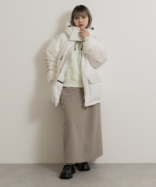 ダウンコート ダウンジャケット KWD　BOX DOWN JACKET レディースの画像