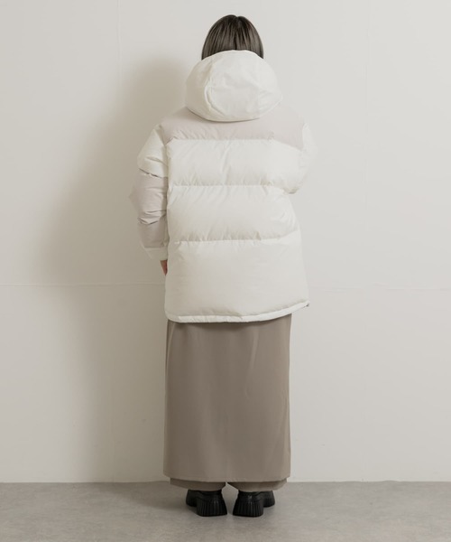 ダウンコート ダウンジャケット KWD　BOX DOWN JACKET レディースの画像