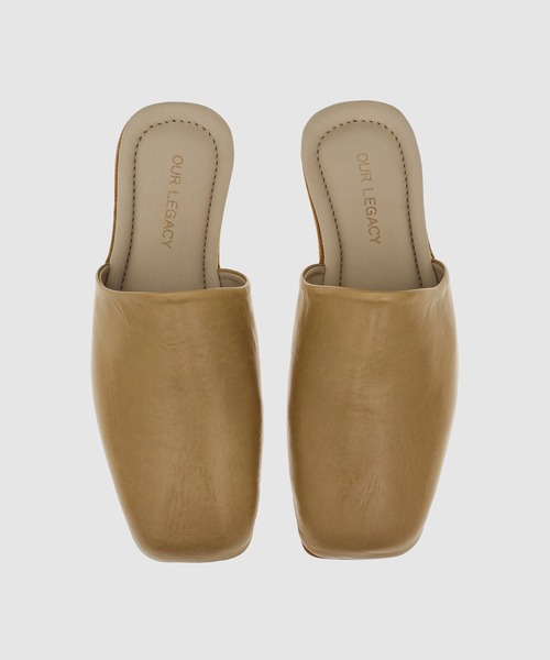 【関税込み】OUR LEGACY ブラック Cigarr スリッパ Our Legacy シューズ OUR LEGACY CIGARR SLIPPER レディース