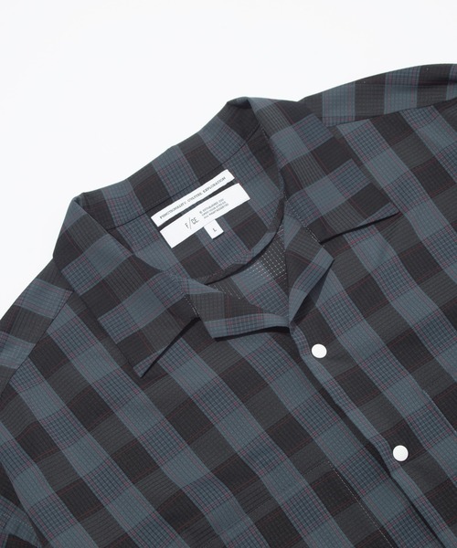 F/CE.（エフシーイー） シャツ 半袖 F/CE. DOTAIR OPEN COLLAR SHIRT