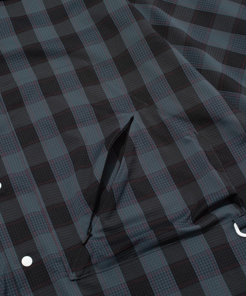 F/CE.（エフシーイー） シャツ F/CE. DOTAIR OPEN COLLAR SHIRT