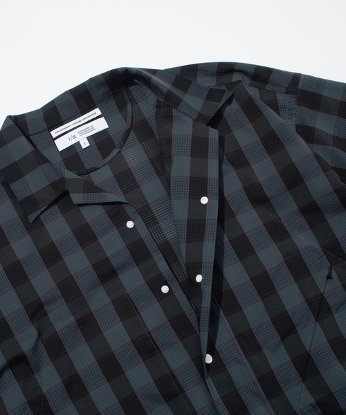 F/CE.（エフシーイー） シャツ F/CE. DOTAIR OPEN COLLAR SHIRT