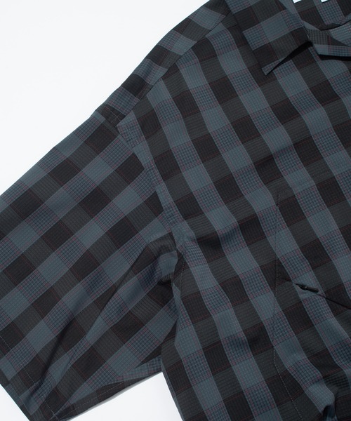 F/CE.（エフシーイー） シャツ 半袖 F/CE. DOTAIR OPEN COLLAR SHIRT