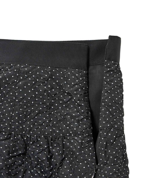 ANAYI（アナイ） スカート ドットジャガードヨークギャザーフレア