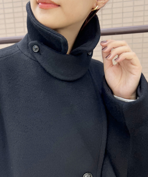 ☆ブルーデイジー様☆【未使用・試着のみ】TICCA ピーコート フリーサイズ ☆ブルーデイジー様☆【未使用・試着のみ】TICCA ピーコート