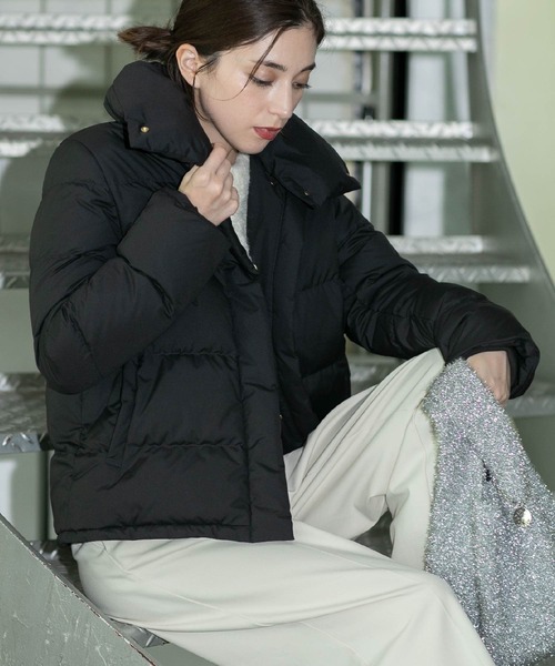 OPAQUE.CLIP（オペークドットクリップ） ダウンジャケット 40 ブラック