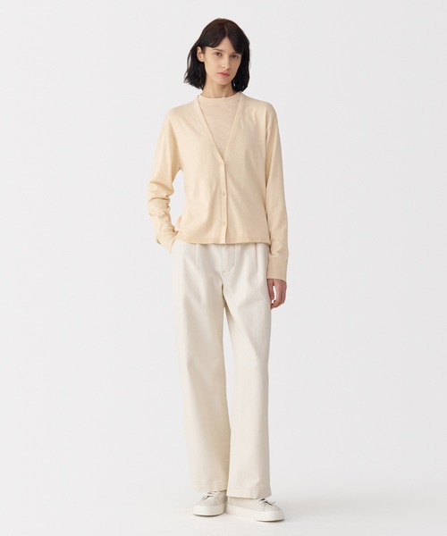 カーディガン 「MUJI Labo」婦人　コットンハイゲージニットカーディガン レディース メンズ MUJI Labo カーディガン 「MUJI Labo」婦人 コットンハイゲージ