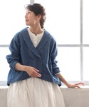 デニムジャケット gジャン ダブルなデニムのジ...の詳細画像3