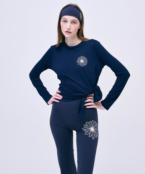 Mardi Mercredi tシャツ AIRLIFT side slit top theflower