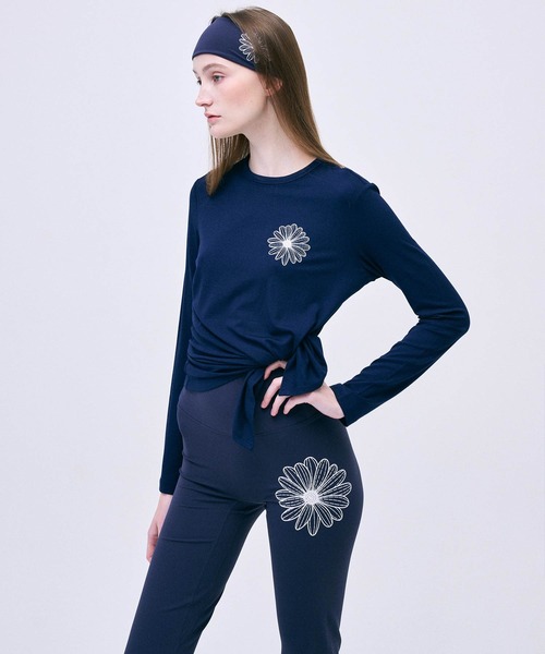 Mardi Mercredi tシャツ AIRLIFT side slit top theflower